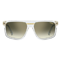Carrera Victory C 14/S REJ D6 60 Crystal Gold / Green Gradient w Mirror Lenses