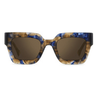 Carolina Herrera HER 0328/S JBW VP 49 Blue Havana / Gold Mirror Lenses
