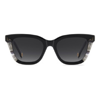 Carolina Herrera HER 0340/S 807 9O 52 Black / Dark Grey Gradient Lenses