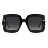 Carolina Herrera HER 0322/S 807 9O 50 Black / Dark Grey Gradient Lenses