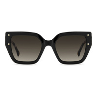Carolina Herrera HER 0323/S 80S HA 53 Black White / Brown Gradient Lenses