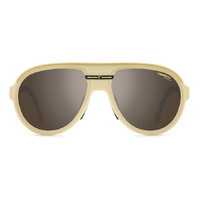 Carrera C Sport 09/S BGH T4 57 Matte Beige Gold / Silver Mirror Lenses
