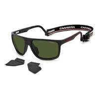 Carrera Sport 8/S/XT BLX UC 60 Matte Black Red / Green Polarised Lenses