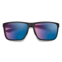 Smith Riptide/S 003 7V 61 Matte Black / Rose Blue Mirror Polarised Chromapop Photochromic Lenses