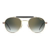 Carrera 381/S W3J D6 52 Gold Striped Red / Green Gradient w Mirror Lenses