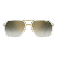 Carrera Victory C 27/S REJ D6 59 Crystal Gold / Green Gradient w Mirror Lenses