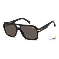 Carrera 377/S 807 4A 56 Black / Yellow Photochromic Lenses