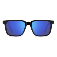 Carrera C Sport 13/S D51 Z0 55 Black Blue / Blue Mirror Lenses