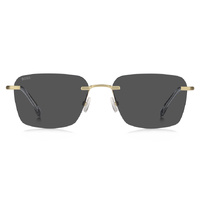 Hugo Boss BOSS 1925/F/S AOZ IR 57 Matte Gold / Grey Lenses