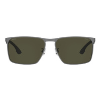 Hugo Boss BOSS 1913/G/S R80 L7 60 Matte Dark Ruthenium / Green Polarised Lenses