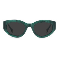 Carolina Herrera HER 0370/S UHP IR 52 Green Marble Black / Grey Lenses