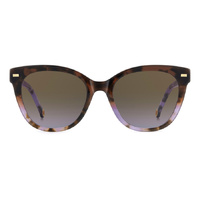Carolina Herrera HER 0360/S 52A QR 53 Burgundy Violet Havana / Brown Violet Gradient Lenses