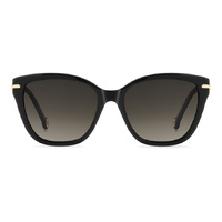 Carolina Herrera HER 0379/S 807 HA 55 Black / Brown Gradient Lenses