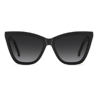 Carolina Herrera HER 0374/S 80S 9O 59 Black White / Dark Grey Gradient Lenses