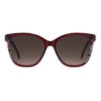 Carolina Herrera HER 0390/S LHF HA 56 Burgundy / Brown Gradient Lenses
