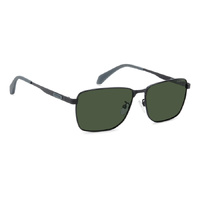 Polaroid PLD 2171/G/S/X 124 UC 58 Matte Black Silver / Green Polarised Lenses