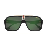 Carrera 1014/N/S 2M2 Q3 64 Black & Gold / Grey Green Mirror Polarised Lenses