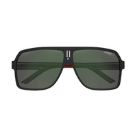Carrera 27/N/S OIT Q3 62 Black & Red / Grey Green Mirror Polarised Lenses