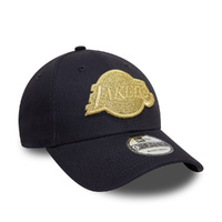 New Era Los Angeles Lakers 9Forty Metallic Navy OSFM