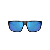 Costa Del Mar Fly Line 6S9129 912902-64 Matte Black / Blue Mirror Polarised Lenses