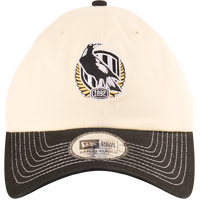 New Era Collingwood Magpies Casual Classic Two Tone Chrome Contrast Beige OSFM