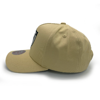 Mitchell & Ness Las Vegas Raiders Pro Crown Pinch Core Khaki OSFM
