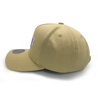 Mitchell & Ness Los Angeles Lakers Pro Crown Pinch Core Khaki OSFM