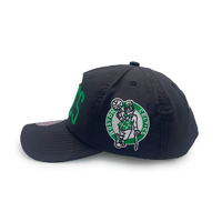 Mitchell & Ness Boston Celtics Deadstock Origins Nylon Stacked Black OSFM