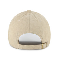 47 Brand Los Angeles Dodgers Clean Up Ultra Suede Base Runner Khaki OSFM