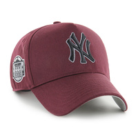 47 Brand New York Yankees MVP DT Cooperstown Sureshot TT Dark Maroon OSFM