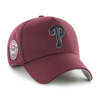 47 Brand Philadelphia Phillies MVP DT Cooperstown Sureshot TT Dark Maroon OSFM