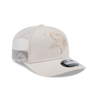 New Era Minnesota Vikings 9Seventy Trucker Neutrals Stone OSFM