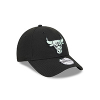 New Era Chicago Bulls 9Forty Peppermint Repreve Black OSFM