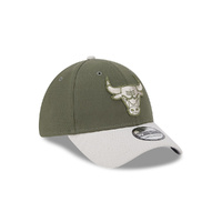 New Era Chicago Bulls 39Thirty Two-Tone Olive L/XL