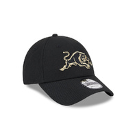 New Era Penrith Panthers 9Forty Kick Off 25 Black/Gold OSFM