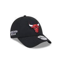 New Era Chicago Bulls 9Forty Script Black OSFM