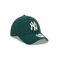New Era New York Yankees 39Thirty Ivory Logo Dark Green M/L