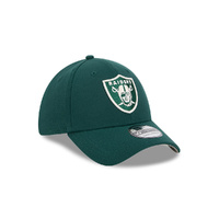 New Era Las Vegas Raiders 39Thirty Ivory Logo Dark Green M/L