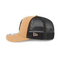 New Era New York Yankees 9Seventy Trucker Black Mesh Wheat OSFM