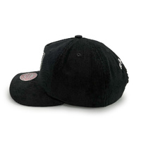 Mitchell & Ness Las Vegas Raiders Corduroy Retro Origins Black OSFM