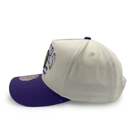 Mitchell & Ness Los Angeles Lakes Pro Pinch Champions White Cream/Purple OSFM