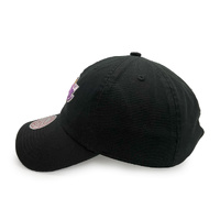 Mitchell & Ness Los Angeles Lakers Dad Hat Team Logo Black OSFM