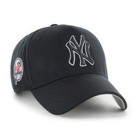 47 Brand New York Yankees MVP DT Sure Shot TT Cotton Black/Black/White OSFM