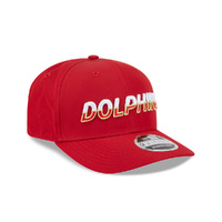 New Era The Dolphins 9Seventy Prolite Split Script Red OSFM