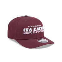 New Era Manly Sea Eagles 9Seventy Prolite Split Script Maroon OSFM