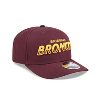 New Era Brisbane Broncos 9Seventy Prolite Split Script Maroon OSFM