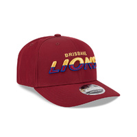 New Era Brisbane Lions 9Seventy Prolite Split Script Maroons OSFM