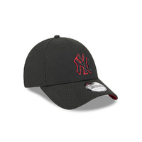 New Era New York Yankees 9Forty Seasonal Black/Scarlett OSFM