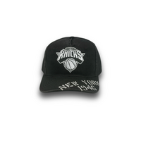 Mitchell & Ness New York Knicks Pro Pinch Stencil Pro Washed Black OSFM
