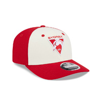 New Era Sydney Swans 9Seventy SS AFL26 Two-Tone Contrast Chrome/Red OSFM